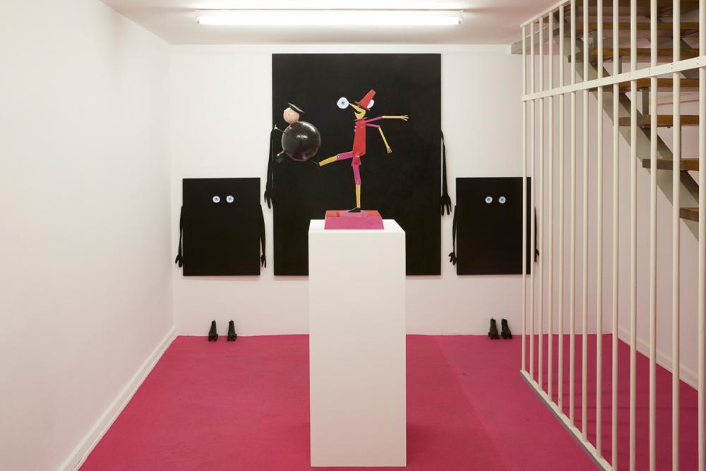 Installation View, Claus Richter - The Frankfurt Songbook, basis 2016, Foto: Günther Dächert