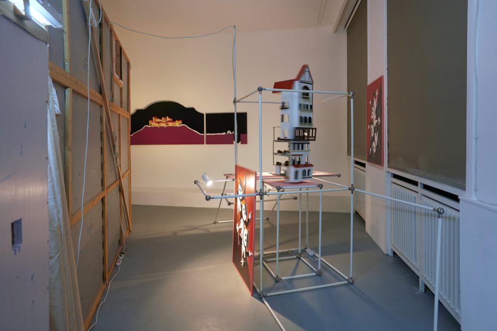 Installation View, Claus Richter - The Frankfurt Songbook, basis 2016, photo: Günther Dächert