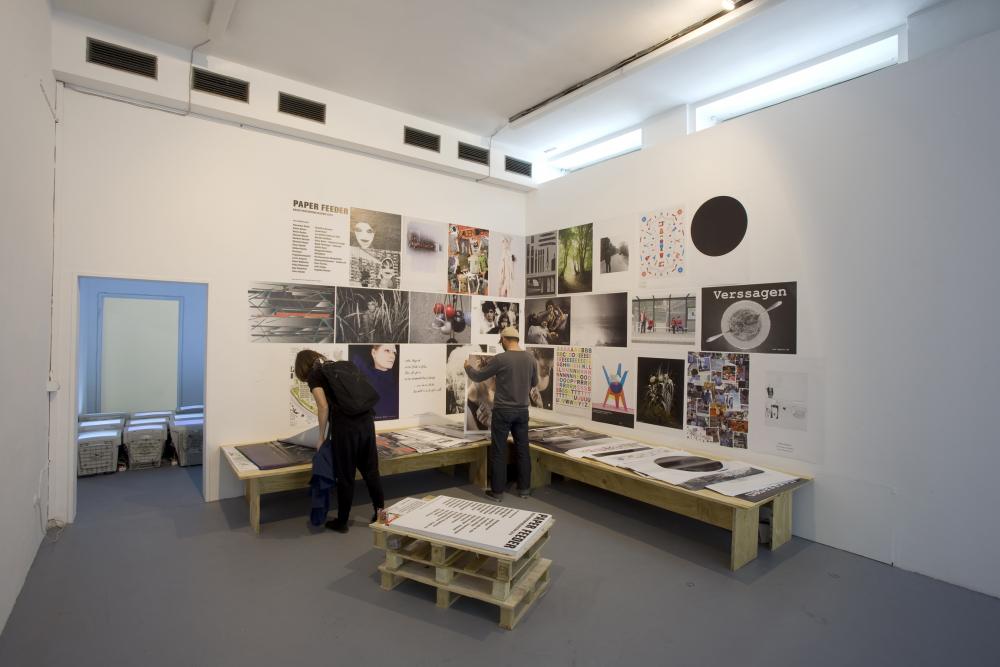 Installation view, Feeding the World, 2010, photo: Cem Yücetas