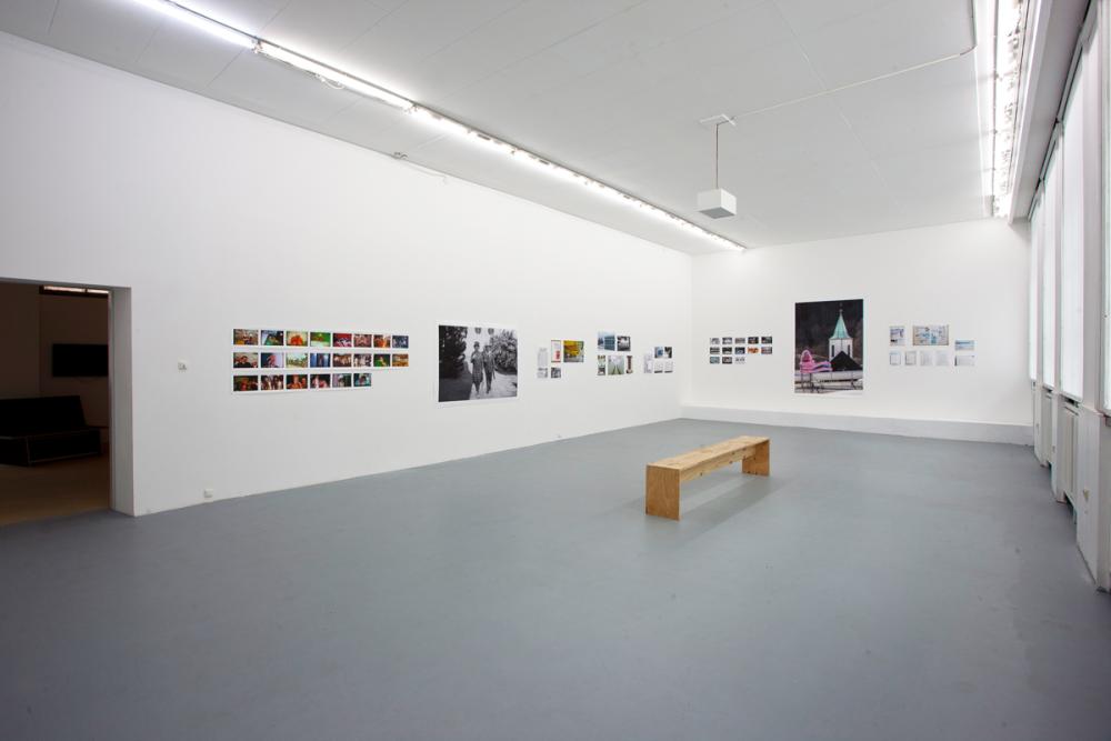 Ausstellungsansicht, Franz Wanner - Gift – Gegengift. Krankheitsbilder einer Stadt, basis 2014, Foto: Cem Yücetas