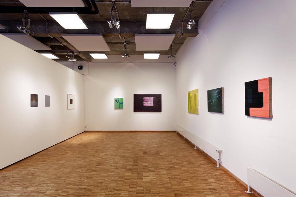 Installation view, basis aperçu, 2017, Lena Ditlmann und Viola Bittl, Goethe-Institut Paris © Falk Messerschmidt