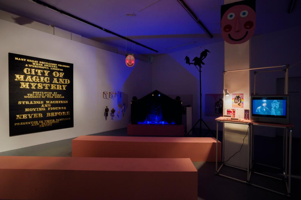 Installation View, Claus Richter - The Frankfurt Songbook, basis 2016, photo: Katrin Binner