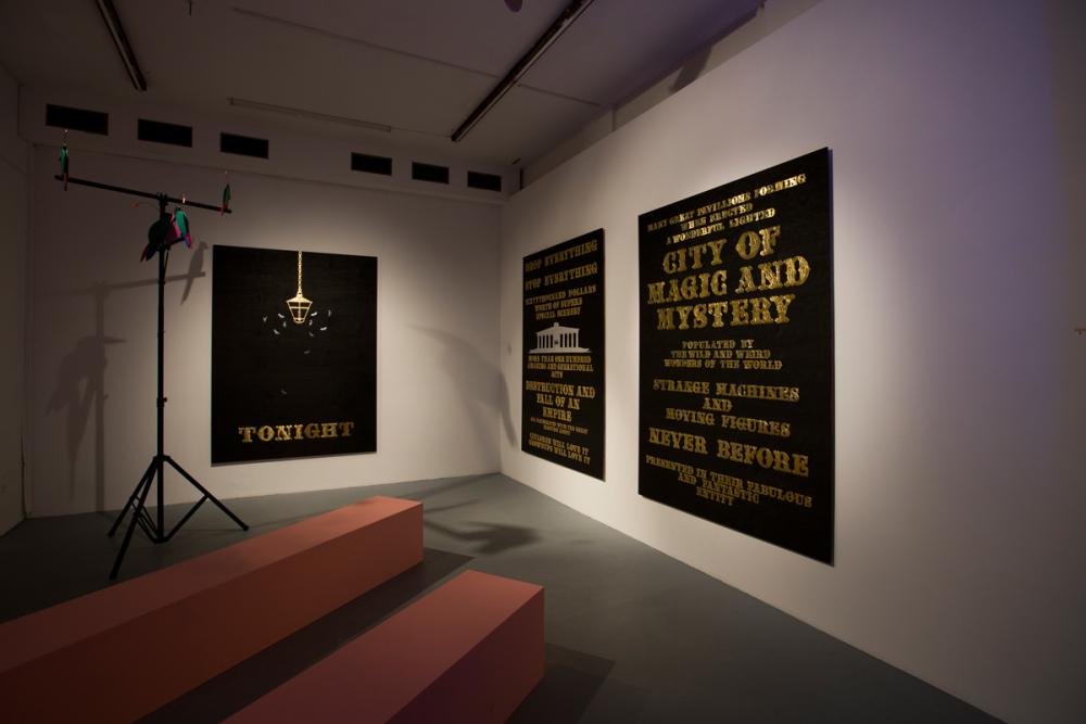 Installation View, Claus Richter - The Frankfurt Songbook, basis 2016, photo: Katrin Binner