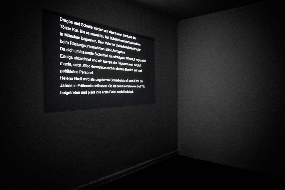 Ausstellungsansicht, Franz Wanner - Gift – Gegengift. Krankheitsbilder einer Stadt, basis 2014, Foto: Franz Wanner
